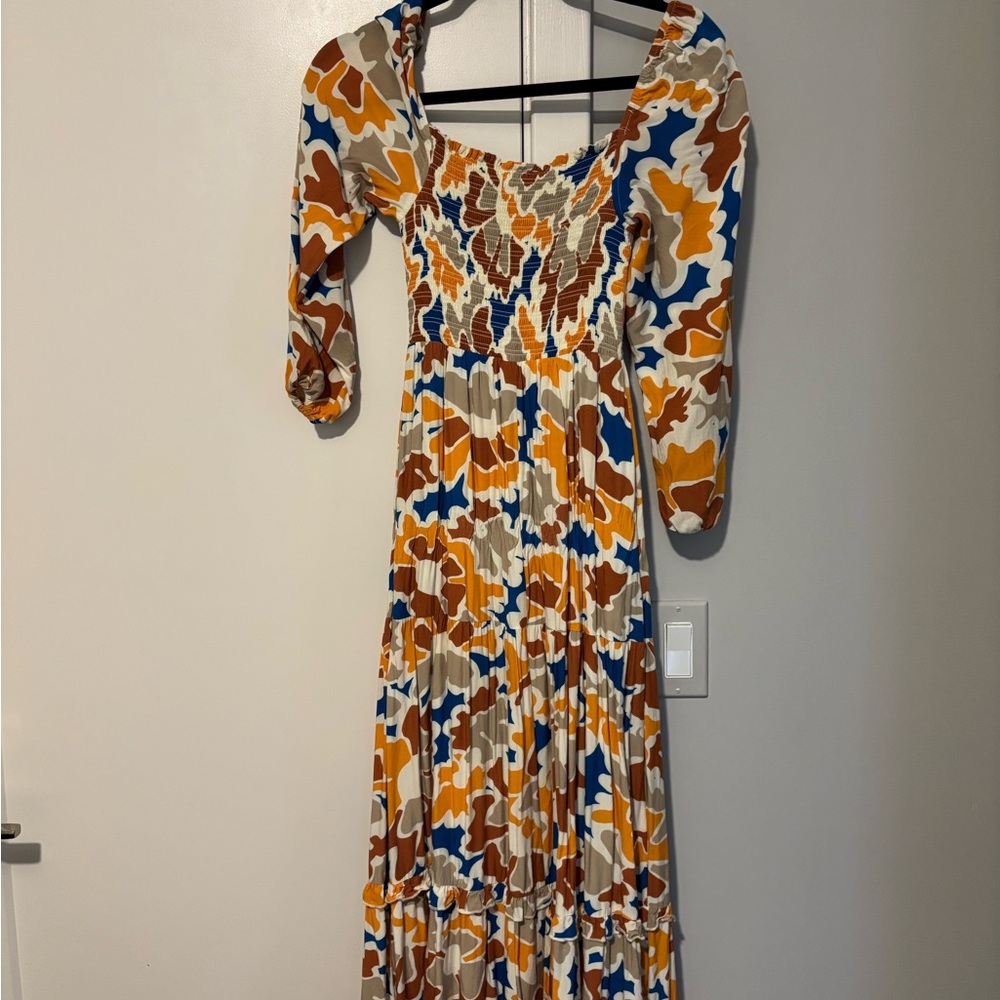 Anthropologie midi dress